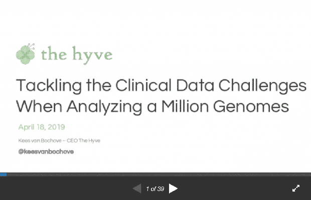 Clinical data challenges slides
